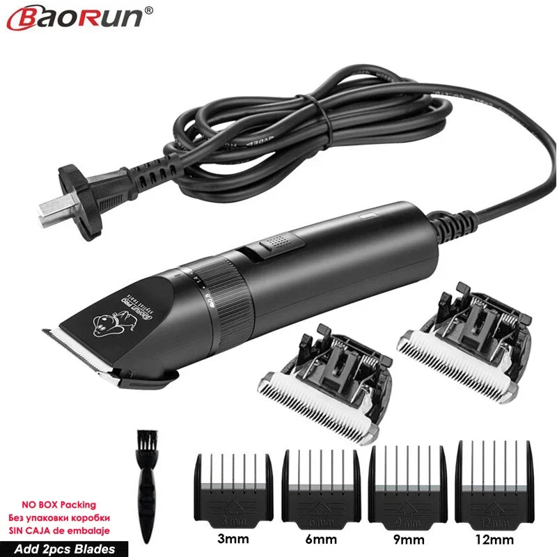 High Power Corded Professional Pet Hair Trimmer – Small Pet Supplies