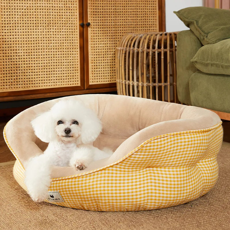 Bed for Dog Cat Pet Rotundity Plush Kennel - MyPetDollar.com