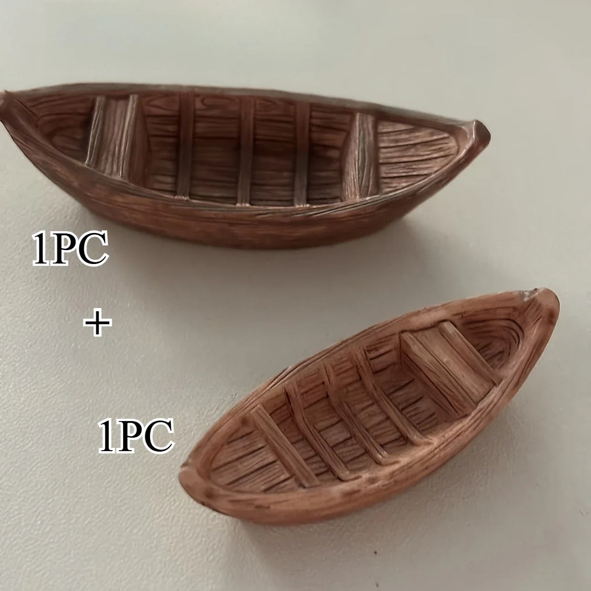 Mini Boats - Realistic Floating Set for Aquariums