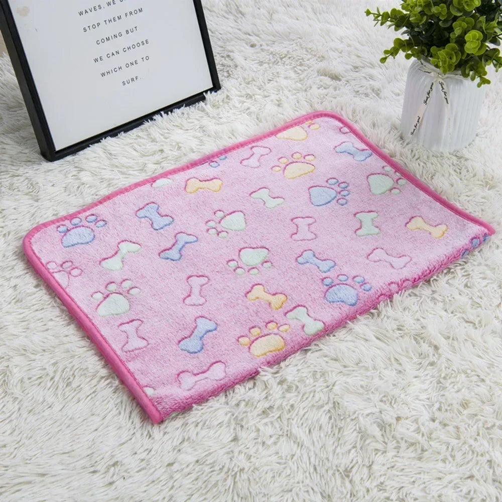 Dog Blanket Washable Fuzzy Soft Pet Mat - MyPetDollar.com