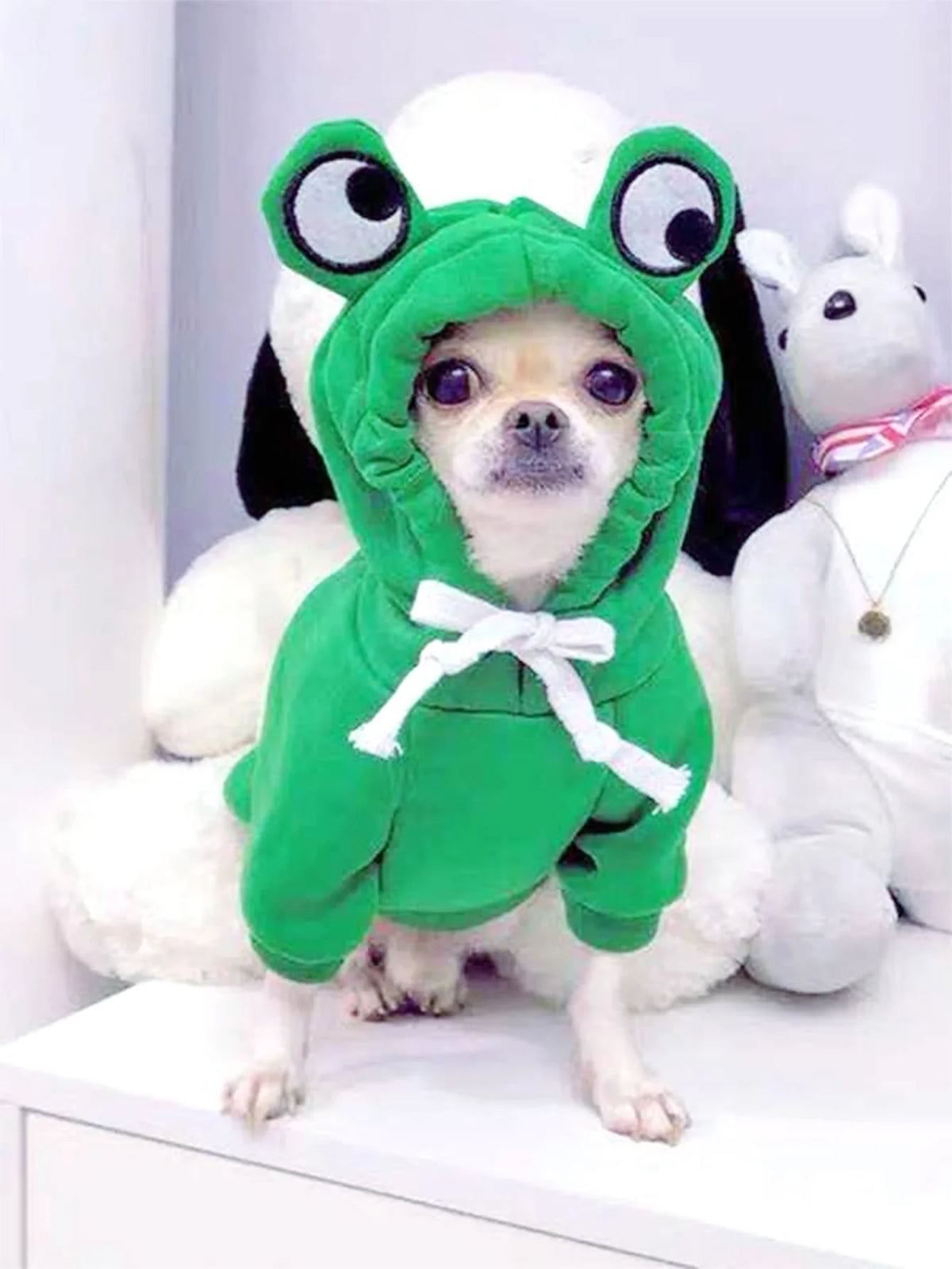 1PC Cute Frog Pet Sweater for Small and - MyPetDollar.com