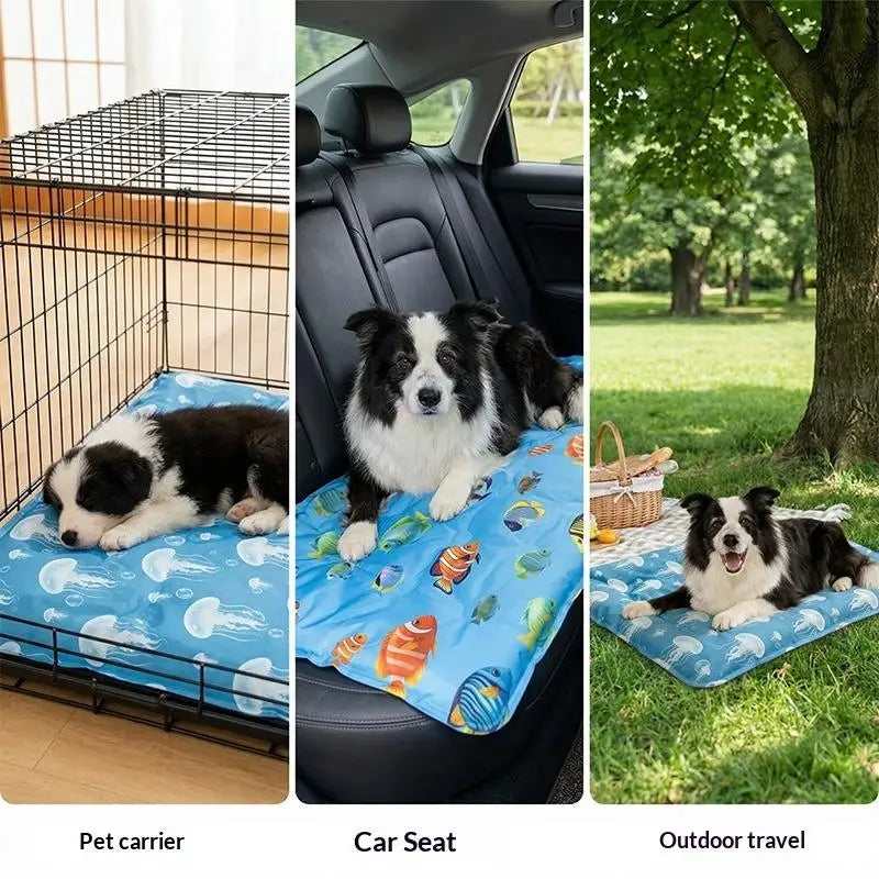 1PC Dog Cat Cooling Mat Summer Pet Ice Pad - MyPetDollar.com
