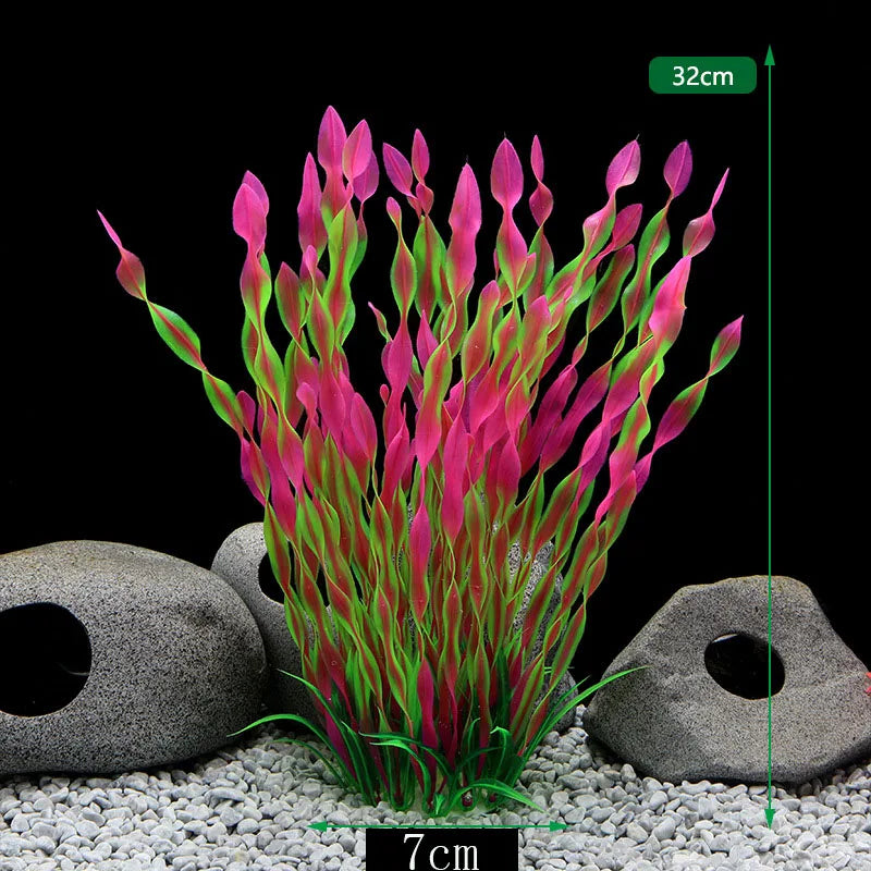Plastic Artificial Aquarium PVC Plants - MyPetDollar.com