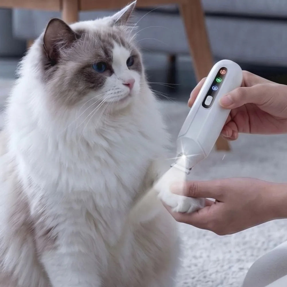Low Noise Dog Paw Trimmer Rechargeable LCD - MyPetDollar.com