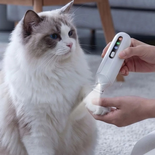 Low Noise Dog Paw Trimmer Rechargeable LCD - MyPetDollar.com