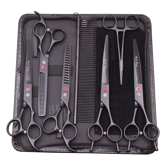 Purple Dragon Dog Grooming Scissors Kit 7" - MyPetDollar.com