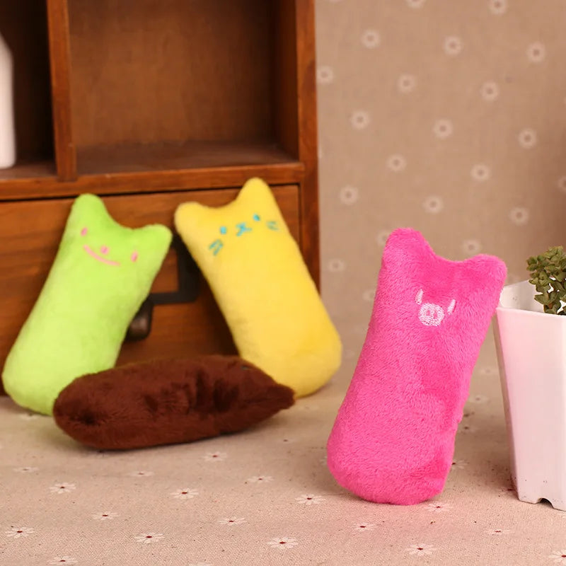 Pet toy with expression, thumb plush mint - MyPetDollar.com