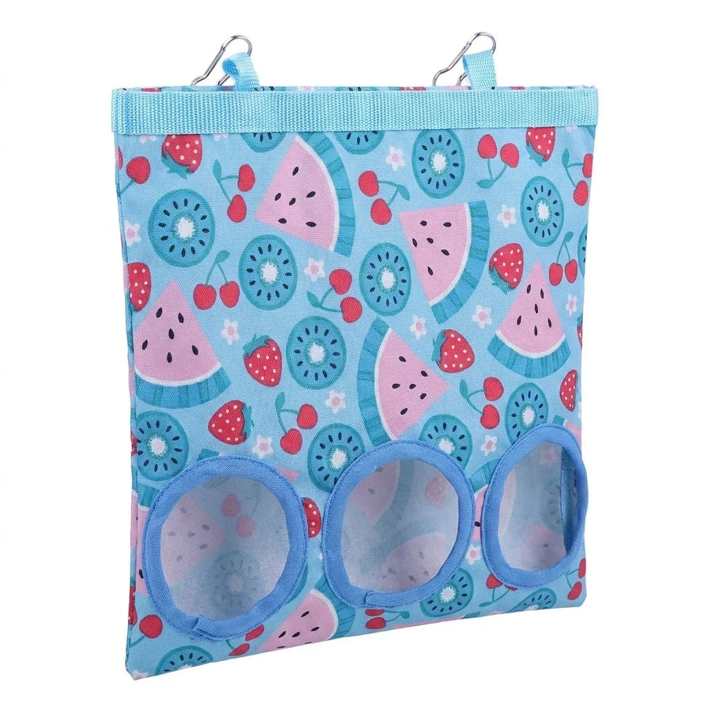 2 Hole/3 Hole Hanging Hay Feeder Bag - MyPetDollar.com