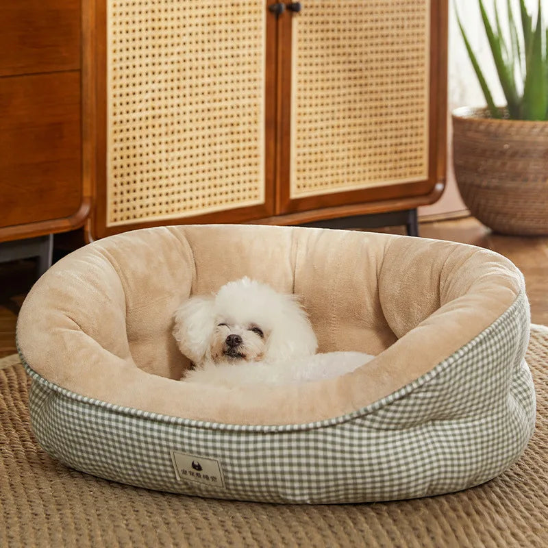 Bed for Dog Cat Pet Rotundity Plush Kennel - MyPetDollar.com