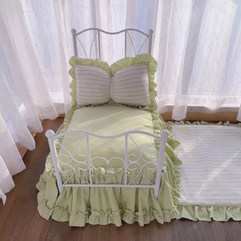 Ins Elevated Princess Bed for Puppies Iron - MyPetDollar.com