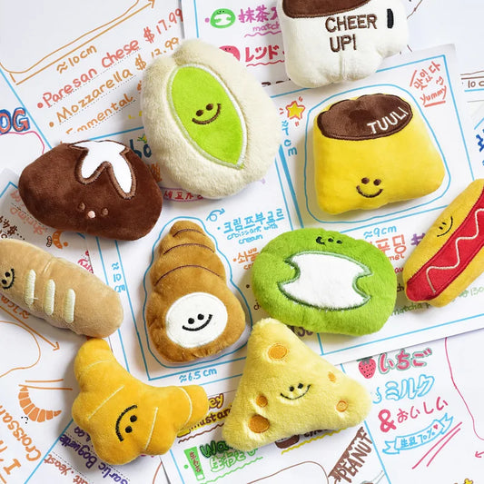 New Dog Toy Simulation Afternoon Tea Series - MyPetDollar.com