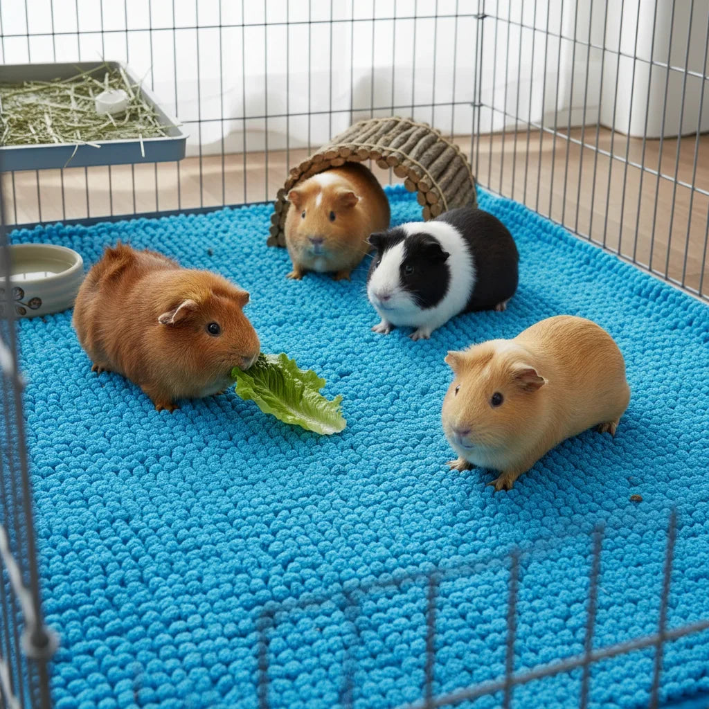 Chenille Fleece Cage Liner Pad for Guinea - MyPetDollar.com
