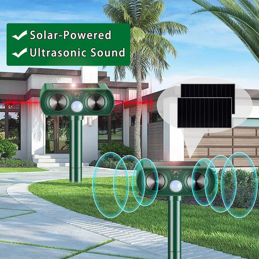 New Upgrade solar waterproof deer-repellent - MyPetDollar.com