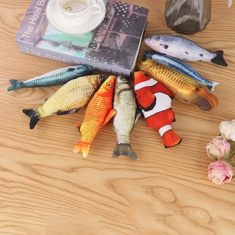 Hot sale of cat-teasing toys simulation fish - MyPetDollar.com