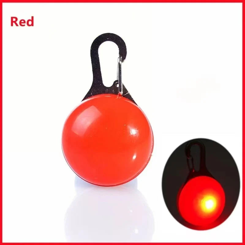 LED Dog Collar Pendant Luminous Lead