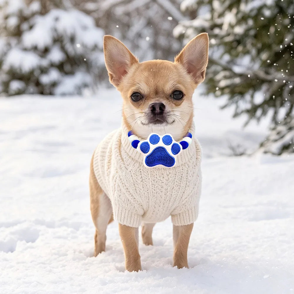 30/50/100PCS Handmade Dog Collars Plush - MyPetDollar.com
