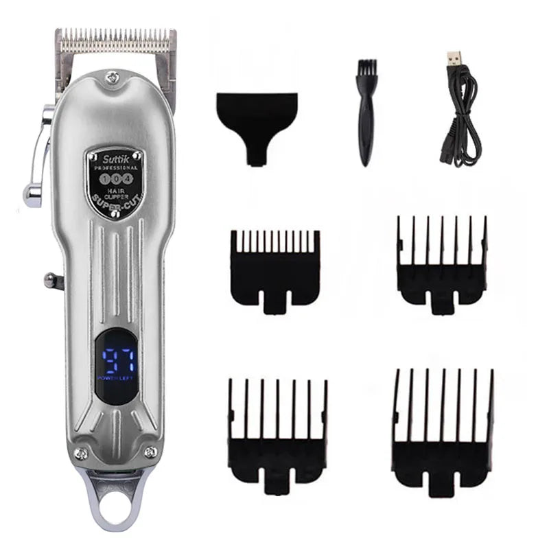 Professional Dog Hair Clipper All Metal Rechargeable Pet – Dog Supplies