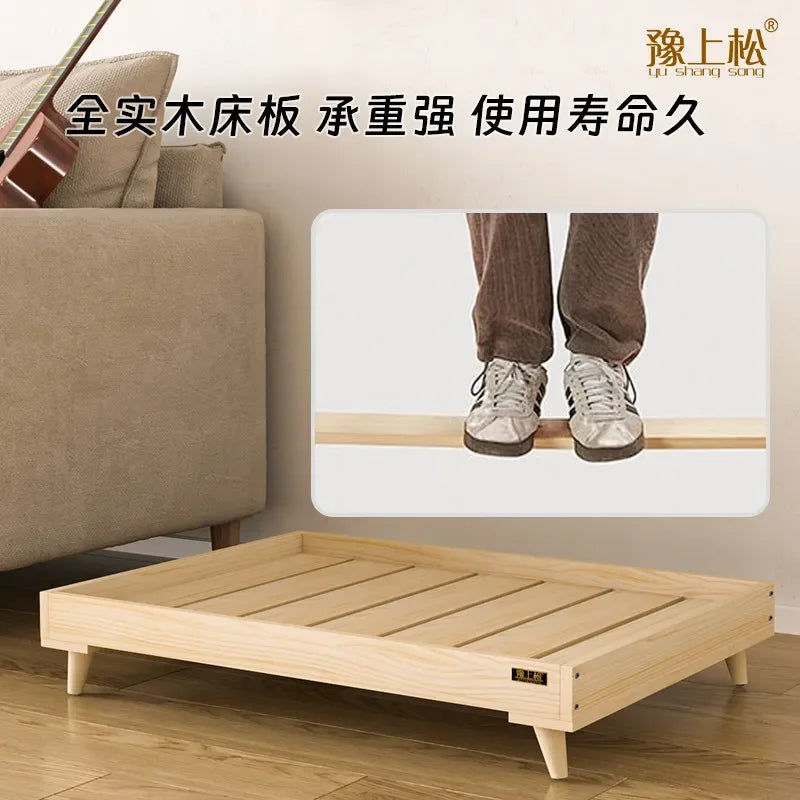 Dog bed four seasons pet bed solid wood off - MyPetDollar.com