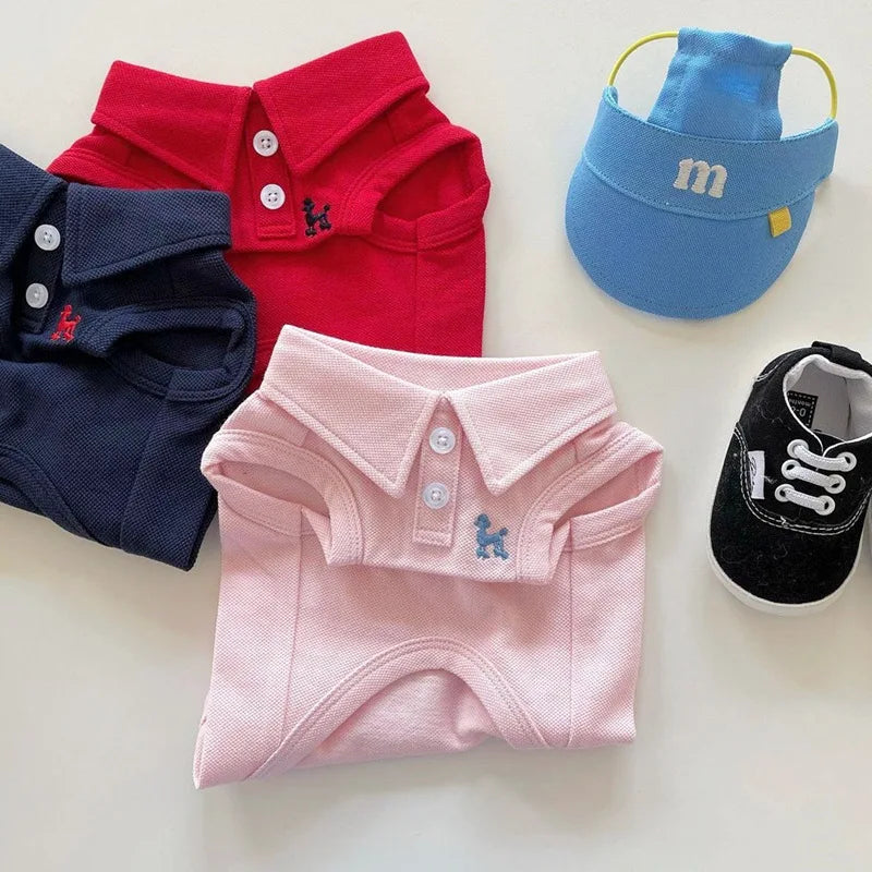 New Pet Dog Polo Shirt Dog Cool Clothes Soft - MyPetDollar.com