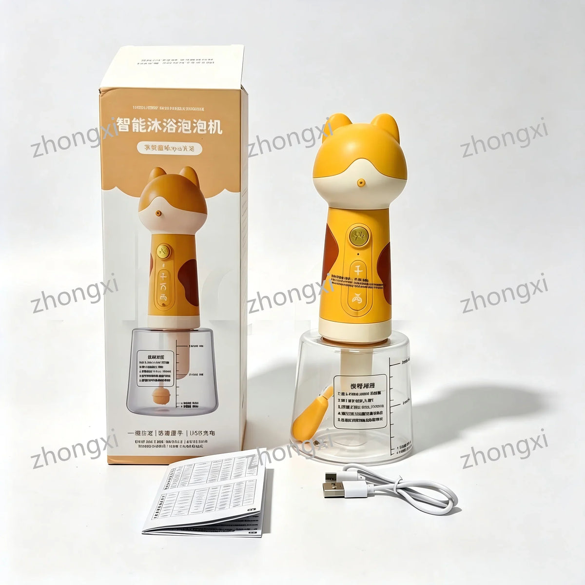 Cute Deer Pet Foam Maker One Button Auto - MyPetDollar.com