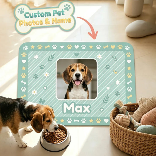 Customizable Pet Photo Name Pet Feeding - MyPetDollar.com