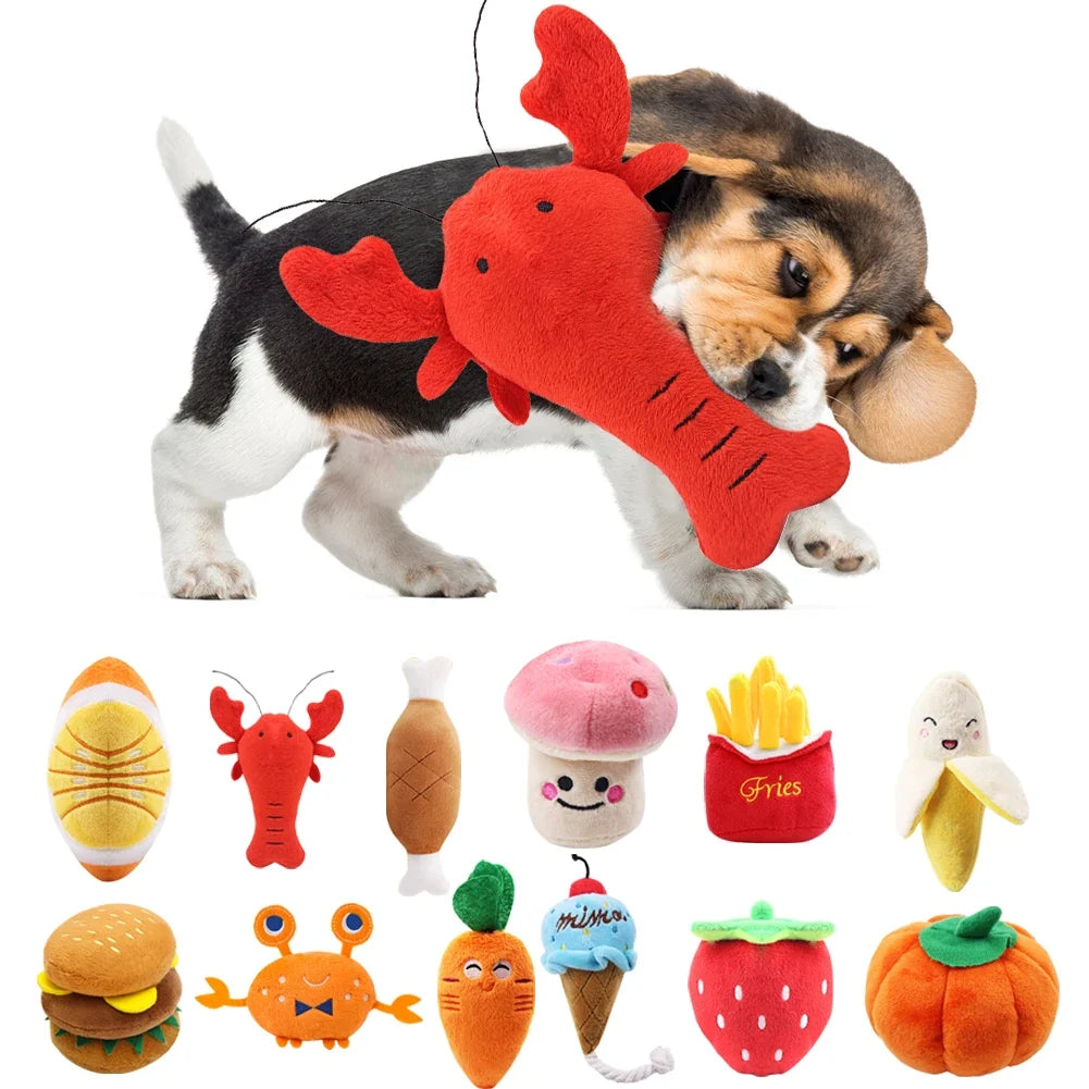 1Pc Pet Toys Fruit Animals Cartoon Dog Toy - MyPetDollar.com