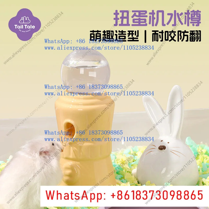 Ear Twister Hamster Kettle Vacuum Water - MyPetDollar.com