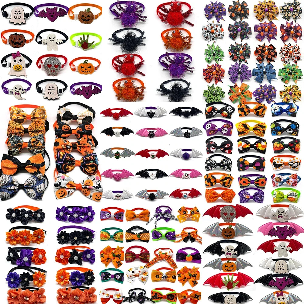50pcs Halloween Style Pet Dog Accessories - MyPetDollar.com