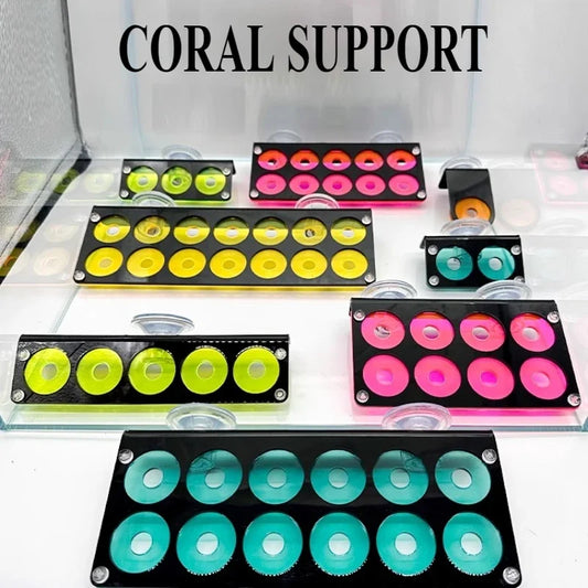Acrylic Fluorescence SPS Coral Frag Bracket - MyPetDollar.com