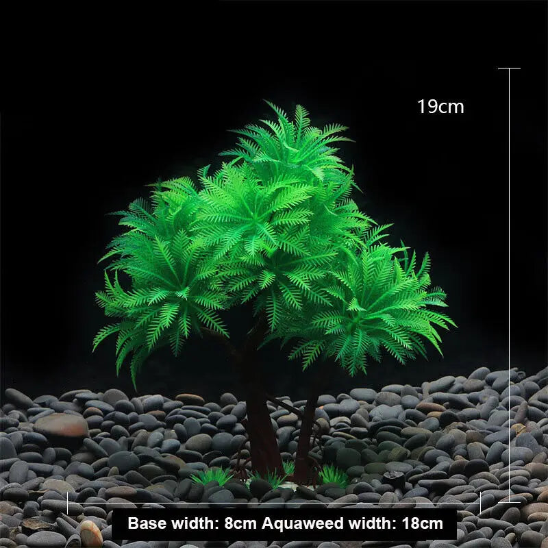 Plastic Artificial Aquarium PVC Plants - MyPetDollar.com