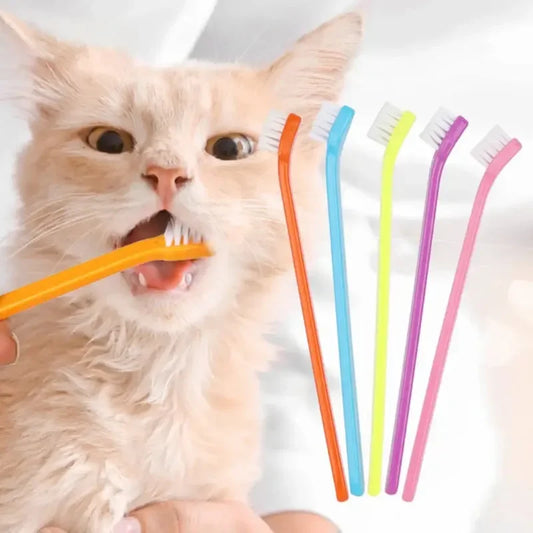 Pet Cat Dog Toothbrush Cleaning Brush for - MyPetDollar.com