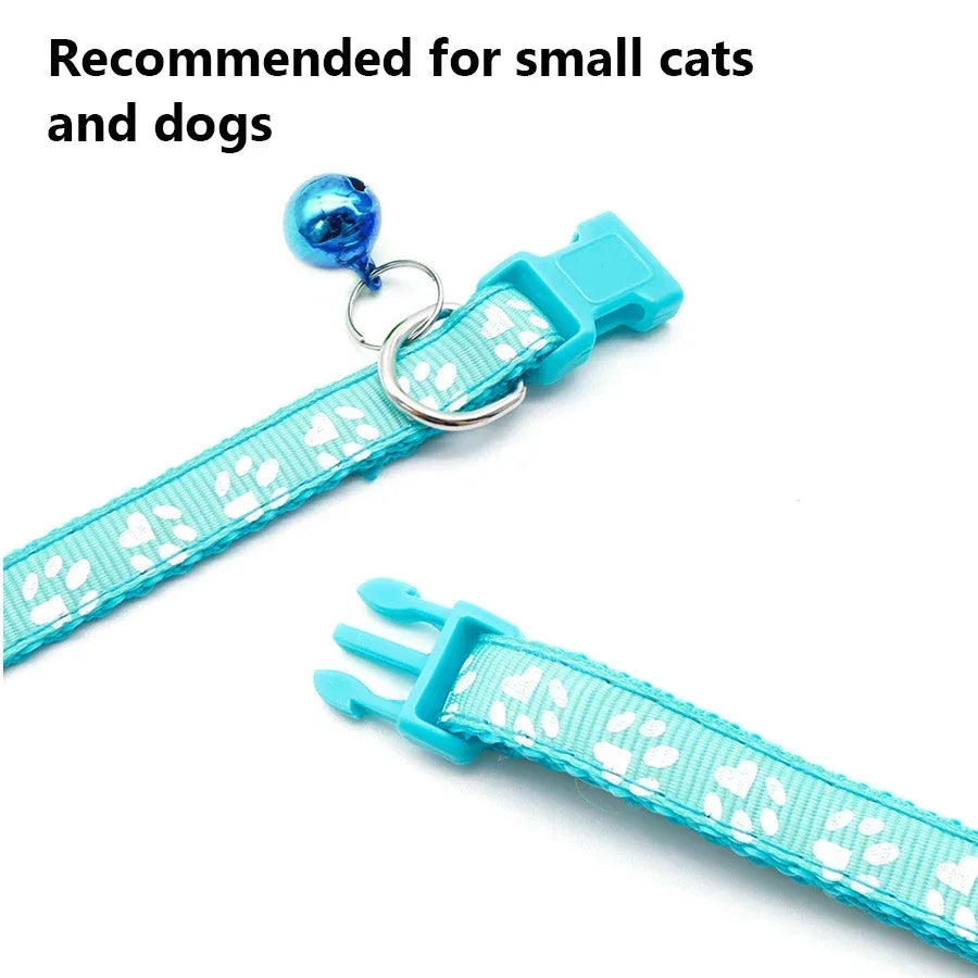 Adjustable Footprint Pet Collar Cute Soft - MyPetDollar.com