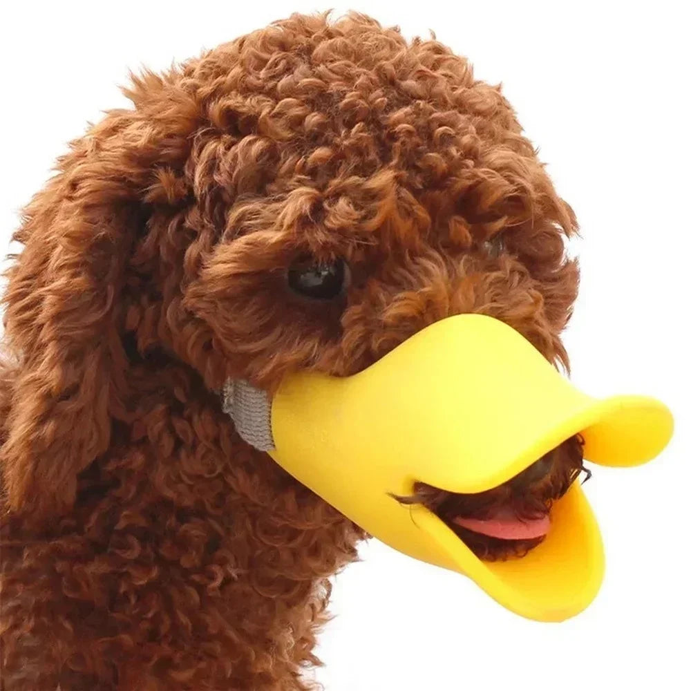Dog Muzzle Silicone Duck Muzzle Mask for Pet - MyPetDollar.com