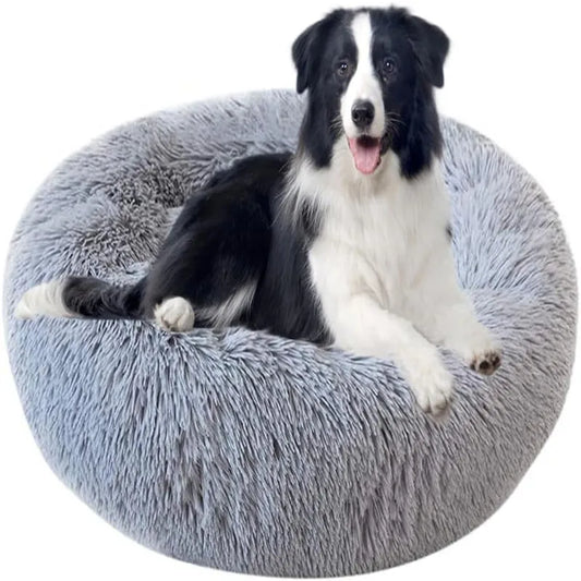 Pet Dog Bed Comfortable Donut Cuddler Round - MyPetDollar.com