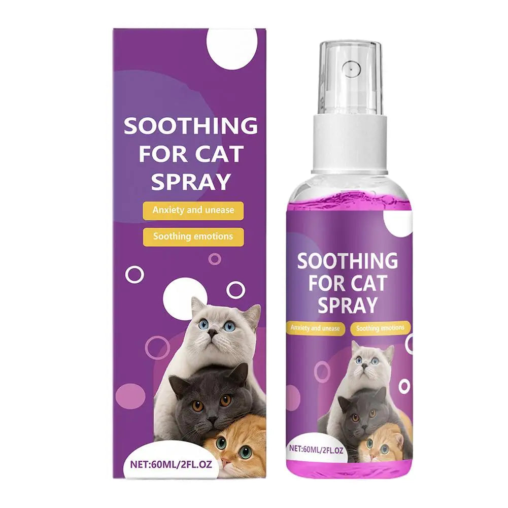 Pet Calming Spray Pheromone Cat Emotional Soothing – Bath, Shower & Hygiene