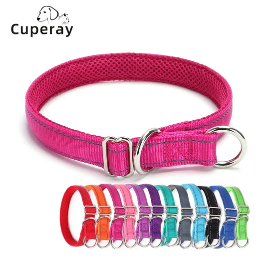 Adjustable Pet Collar Nylon Reflective Mesh - MyPetDollar.com