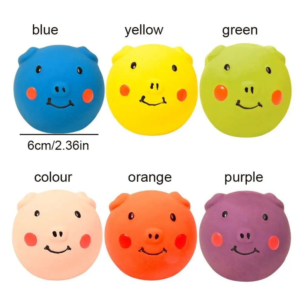 Pet Biting Toys Cartoon Latex Squeaky Dog - MyPetDollar.com