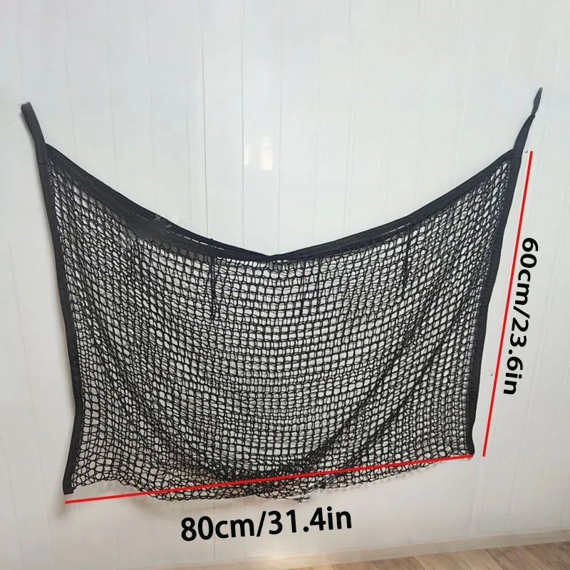 Mesh Porous Hanging Hay Bag for Farm Livestock -