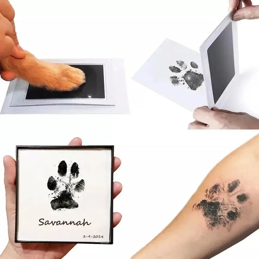Paw Print Clean Touch Ink Pad, Dog Or Cat - MyPetDollar.com