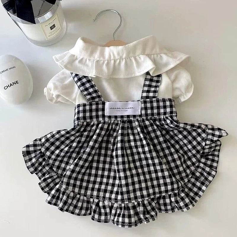 Dog Clothes Summer Luxury Pet Plaid Striped - MyPetDollar.com