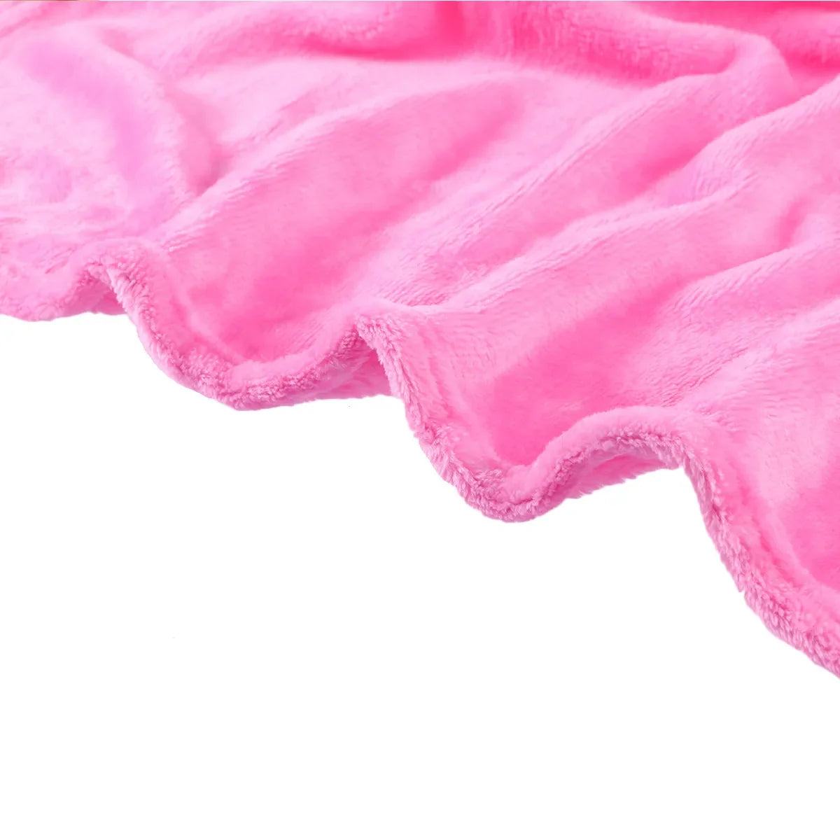 Premium Flannel Pet Blanket Pink Lightweight - MyPetDollar.com
