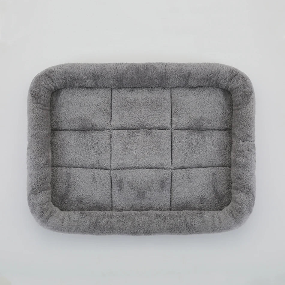 Soft Plush Square Dog Bed Mat Beds for Dogs - MyPetDollar.com
