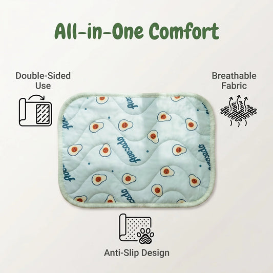 Pet Ice Mat Dog Cooling Mat Summer Cat Pad - MyPetDollar.com