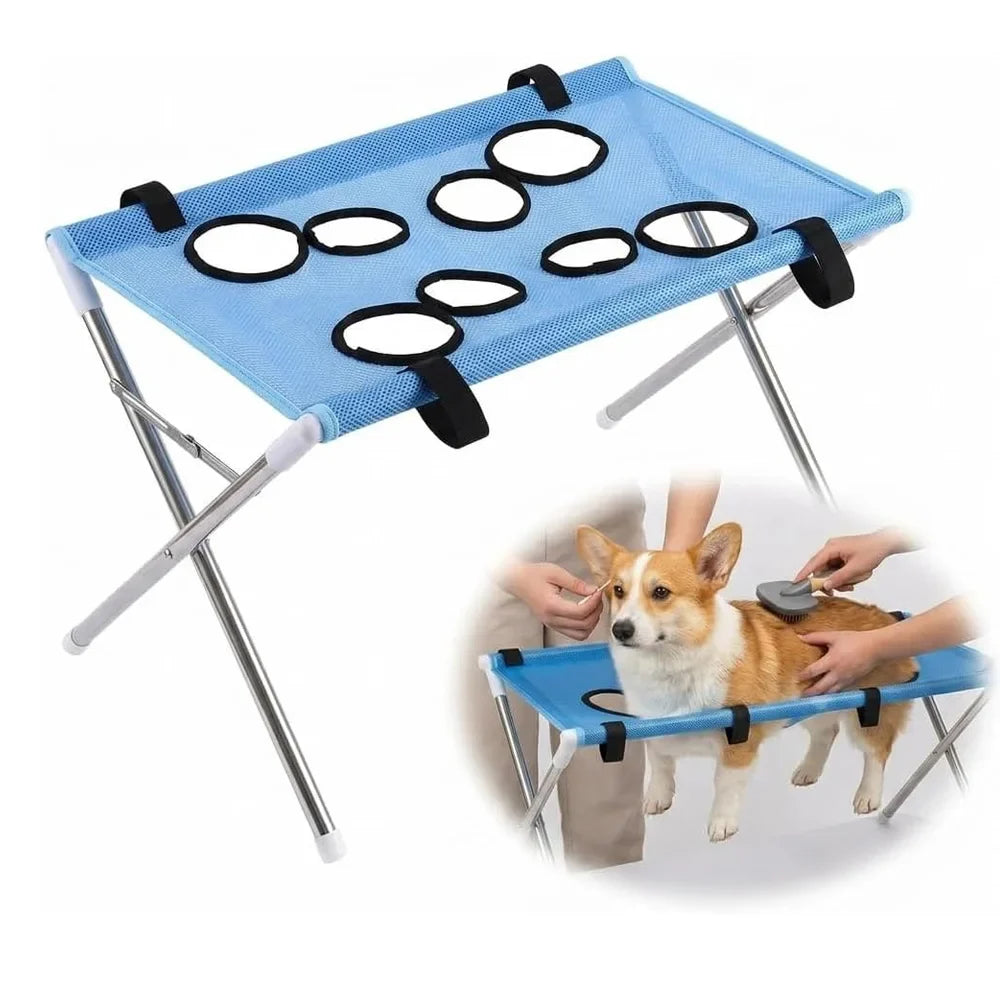 Foldable Pet Grooming Hammock Bed Cat Dog - MyPetDollar.com