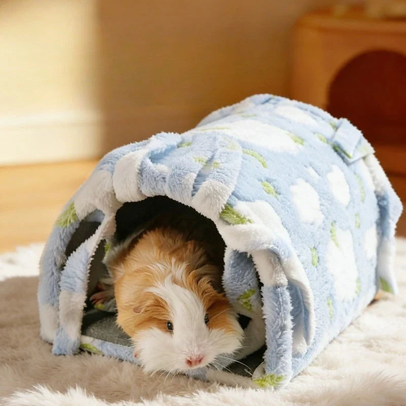 Pet Tunnel Toy Two End Open Tassel Design - MyPetDollar.com