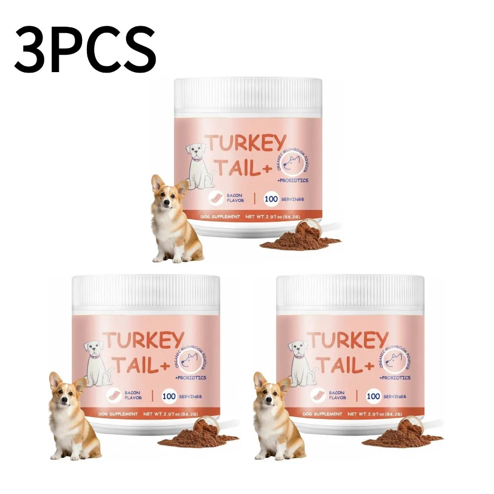 1 2 Bacon Taste Pet Mushroom Powder Natural High Grade
