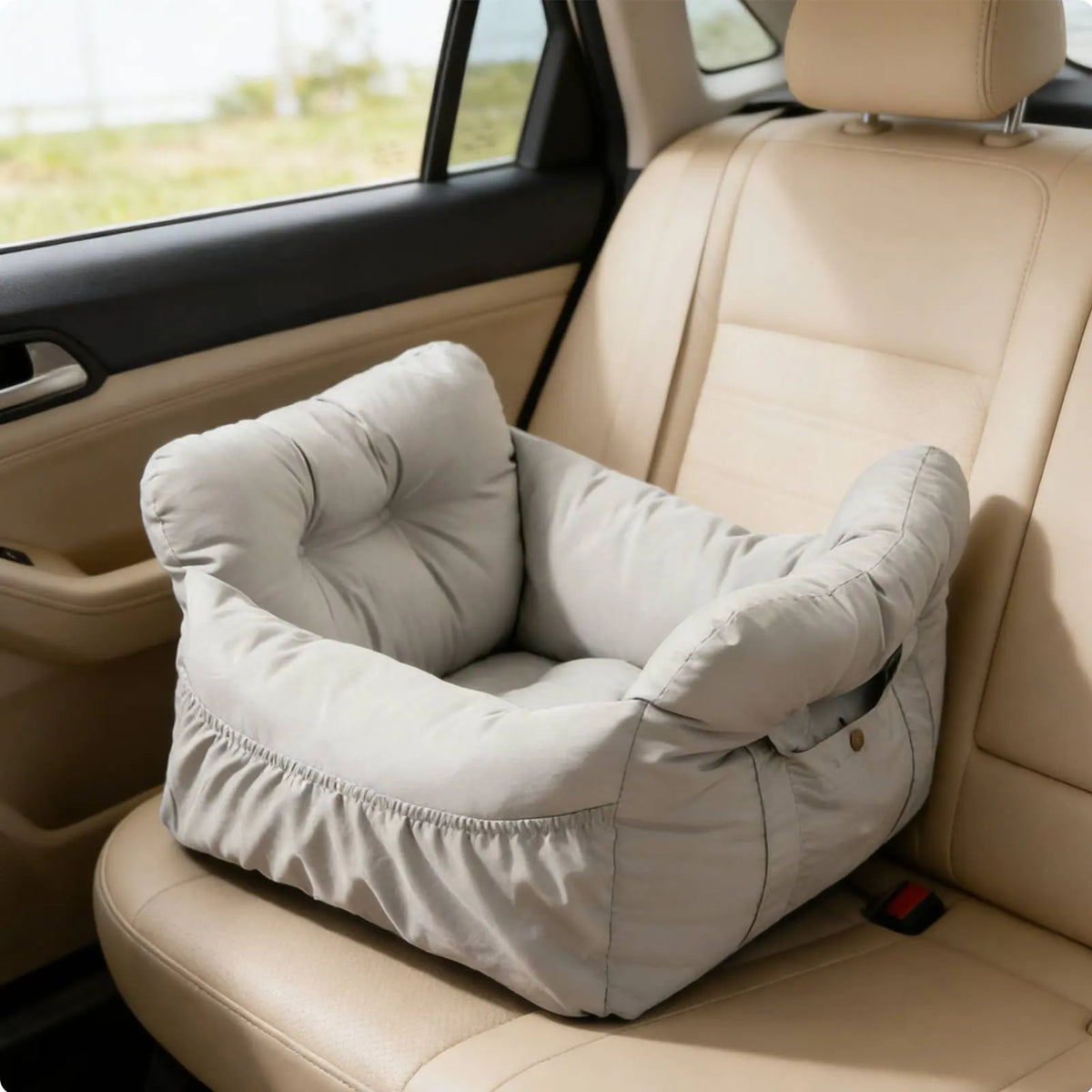 Dog Car Carrier Bed Soft Cushioning Portable Booster Seat – Dog Supplies