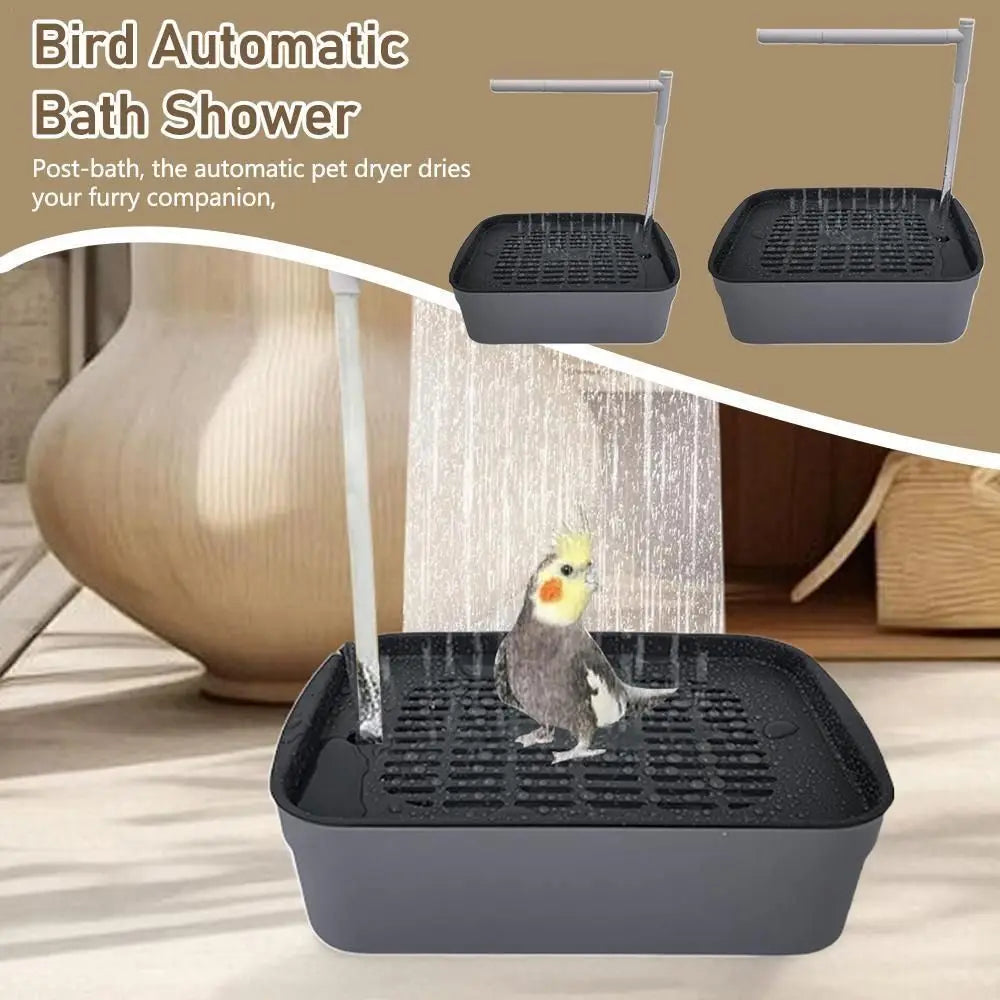 Professional Automatic Parrot Bird Bath Tub - MyPetDollar.com