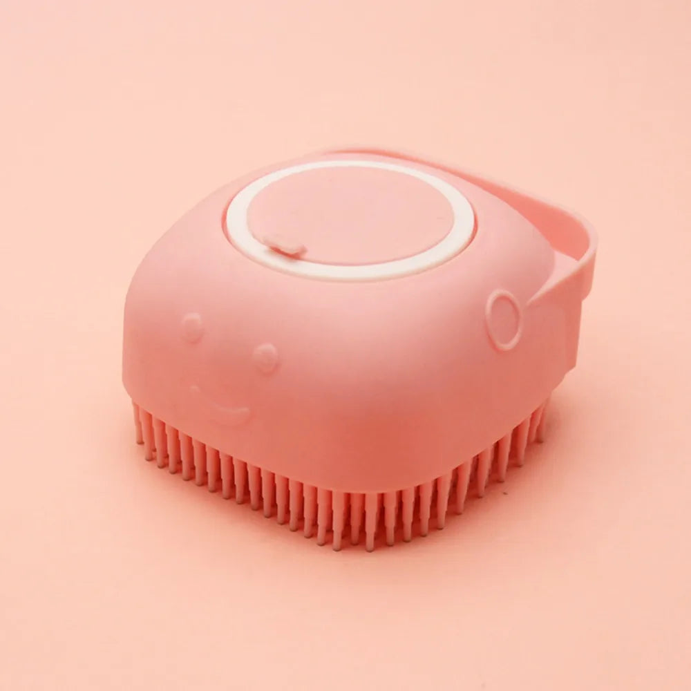 Pet Silicone Bath Brush Functional Beauty - MyPetDollar.com