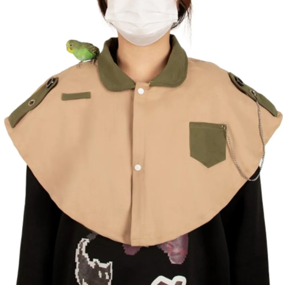 Durable Creative Parrot Pad Shawl Thickened Solid Color Bird Diaper – 3 Colors